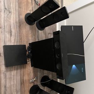 Sony home theater Model HBD-N7100W. Lightly used. Same thing with BDV-N7100W.
